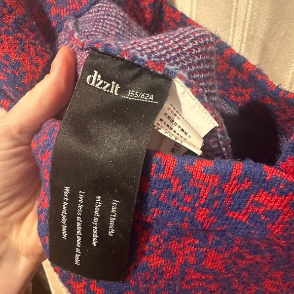 Red Midi Skirt Dress for Cocktail Nights - Picture 3 of 4